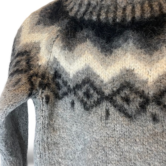 Gant Grey Ski Alpaca Wool Sweater XS - Picture 6 of 7